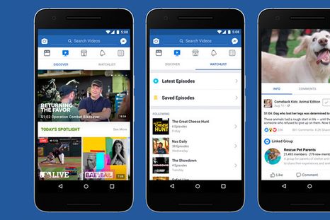 Facebook lanza una nueva plataforma para ver series y programas