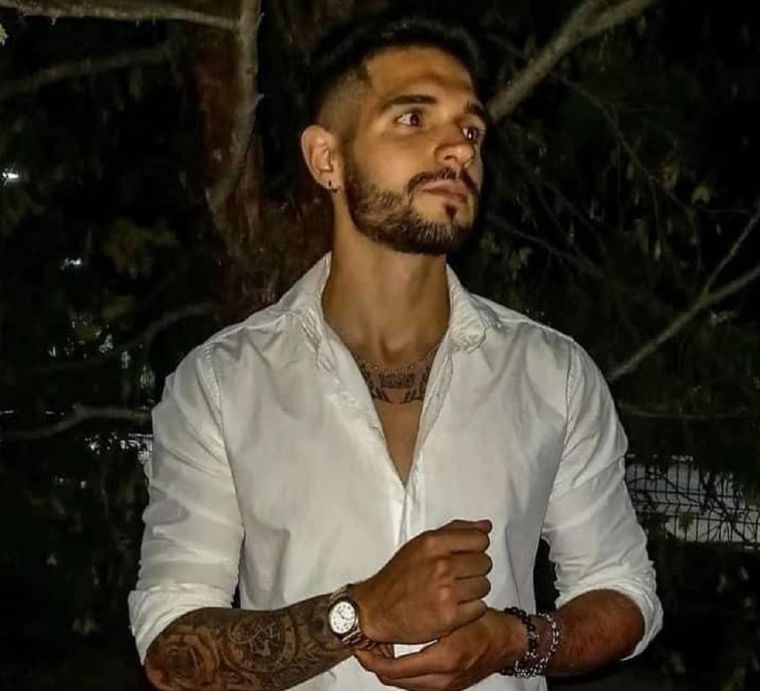 Alejo González, el mendocino preso en El Salvador Foto: gentileza