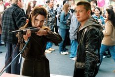 El amor entre Angelina Jolie y Brad Pitt se pudo notar desde los primeros minutos de Sr. y Sra. Smith. El amor entre Angelina Jolie y Brad Pitt se pudo notar desde los primeros minutos de Sr. y Sra. Smith.