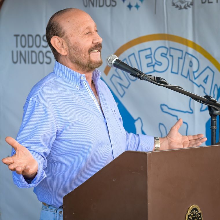 El gobernador formoseño Foto: Twitter Gildo Insfrán