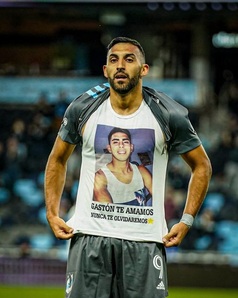 Wanchope conmovió a todos. Foto: Minnesota United FC