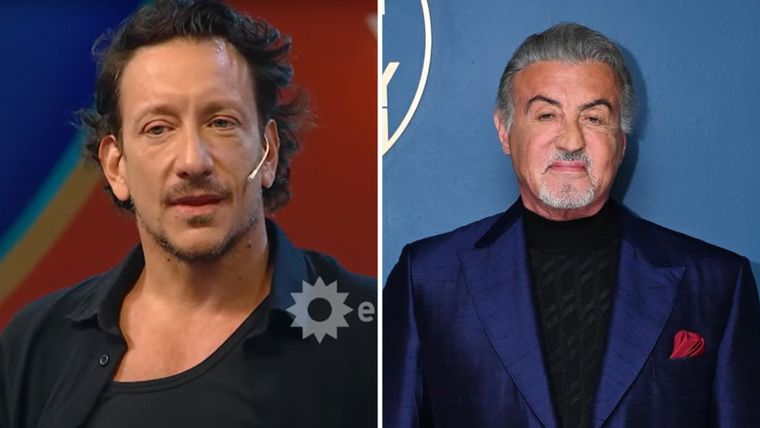 Una conexión profesional inédita, y una creación que llegó a oídos de su creador. Créditos: Captura El Trece / Instagram: officialsylstallone
