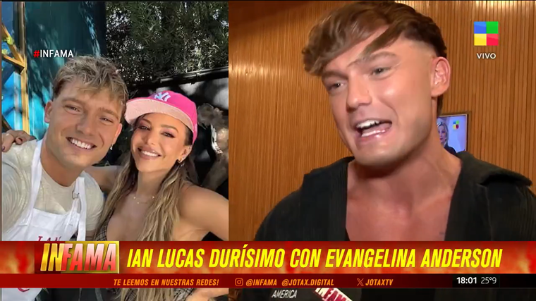 Ian Lucas confirmó que la relación con Evangelina es un "caso cerrado". Ian Lucas confirmó que la relación con Evangelina es un "caso cerrado". 