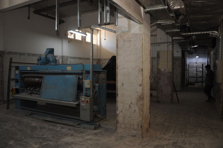 Renueva el sector de lavandería del Lagomaggiore Foto: Prensa Gobierno Mendoza