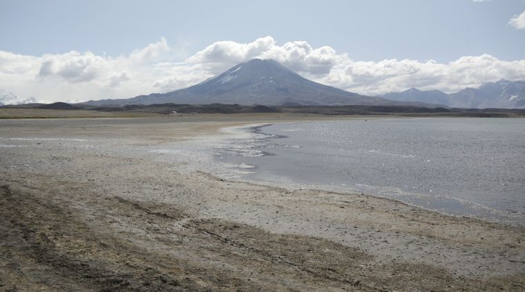 Laguna del Diamante La sequía avanza en la Caldera del Maipo Foto: Pachy Reynoso