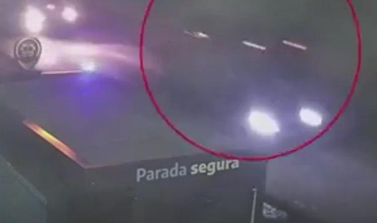 El siniestro ocurrió en la intersección de la Ruta 7 y la calle Juan de Dios Filiberto, frente a la estación ferroviaria de Pablo Marín.  Foto: Captura de video