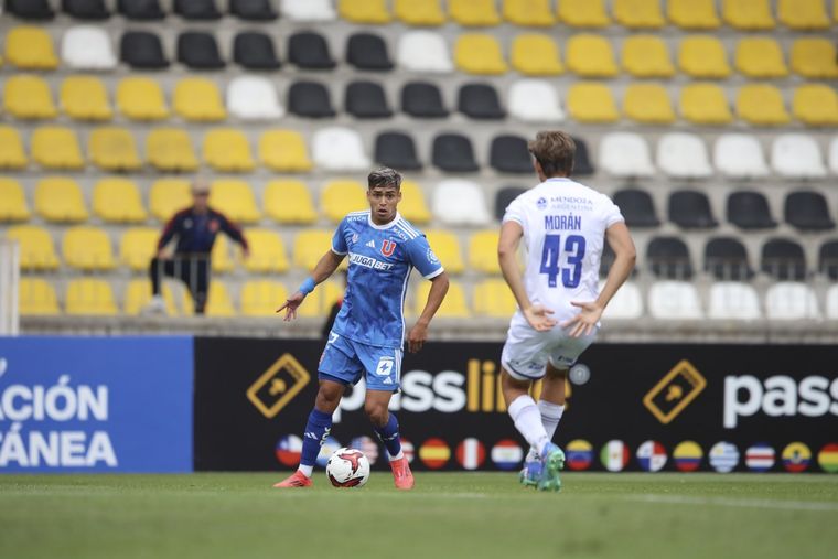 Morán tuvo un flojo arranque de temporada. Foto: Prensa Universidad de Chile