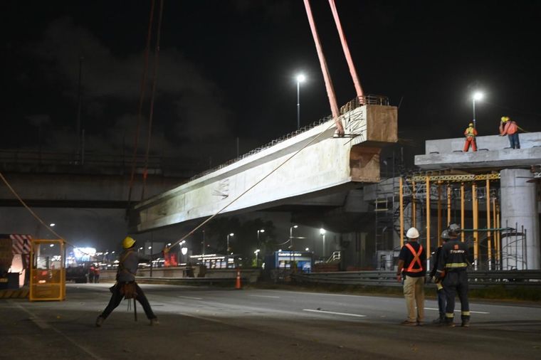 La obra en el Puente Labruna mejorará la integración urbana en la zona norte de la Ciudad de Buenos Aires.