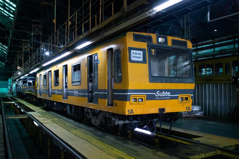 Los metrodelagados denunciaron que son cuatro los trabajadores que murieron por la exposición al asbesto y 107 los que resultaron afectados. Foto: Buenos Aires Ciudad