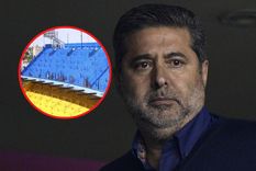 Angelici habló sobre la clausura parcial de la Bombonera.