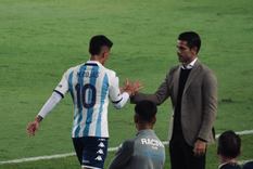 Gago y Rojas en el triunfo de Racing ante Ñublense Gago y Rojas en el triunfo de Racing ante Ñublense