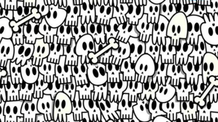 Acertijo visual, reto visual, fantasma Pinterest Foto: Archivo MDZ