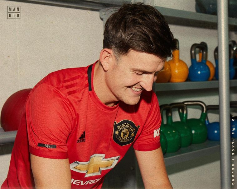 Harry Maguire, en el ojo de la tormenta. Foto: Manchester United