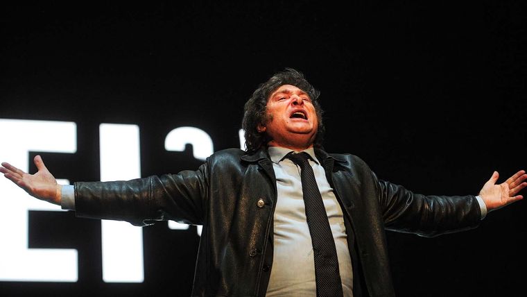 Javier Milei hará recorridas por distintas partes del país antes del debate Foto: Télam