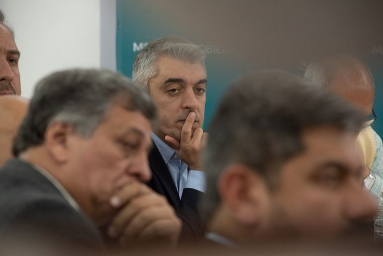 Sebastián Bragagnolo, de Luján de Cuyo, y Daniel Orozco, de Las Heras Foto: Gobierno de Mendoza