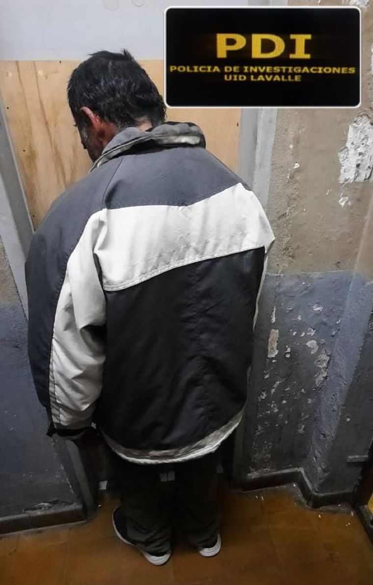 El acusado por este tremendo hecho de violencia de género Foto: gentileza.