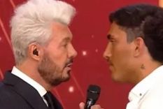 Picante momento entre Marcelo Tinelli y Tomás Holder Foto: Captura video América TV