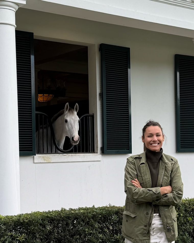 Así fue el día de campo de Pampita en la estancia de su pareja. Foto: Instagram