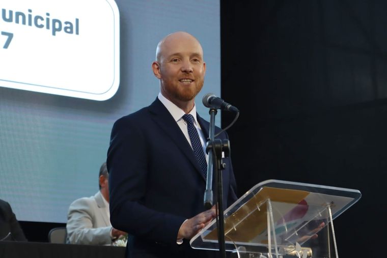 El intendente de Luján de Cuyo, Esteban Allasino. Foto: Municipalidad Luján de Cuyo
