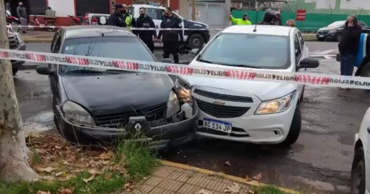 Trepidante La persecución parece salida de un film.