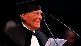 Giorgio Armani.en la la Universidad de Piacenza (Italia). Foto: repstatic.it Giorgio Armani.en la la Universidad de Piacenza (Italia). Foto: repstatic.it