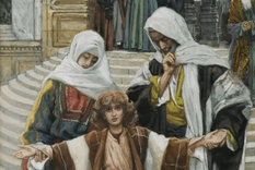 Obra de 1850 de James Tissot que representa a Jesús a los 12 años. Foto: Dominio público.