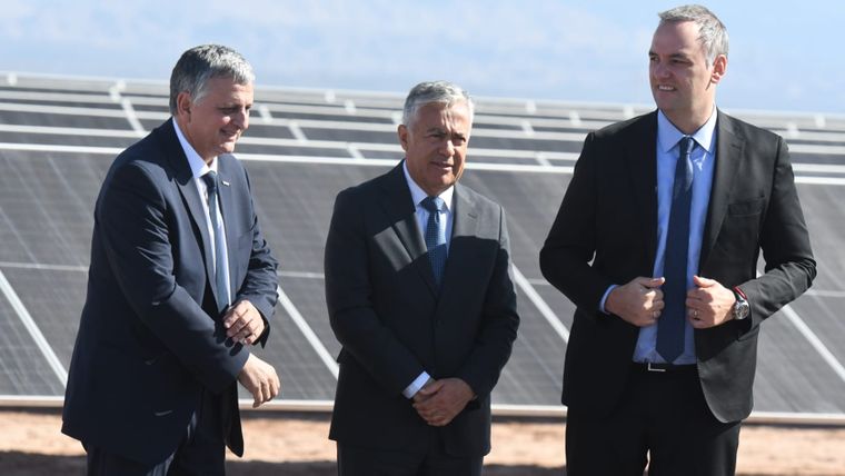 horacio marin alfredo cornejo manuel adorni el que mado parque solar