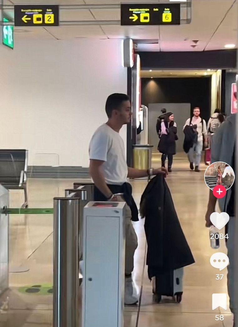 El video tiene más de 100.000 reproducciones Foto: Captura de video Tik Tok @gema_paris