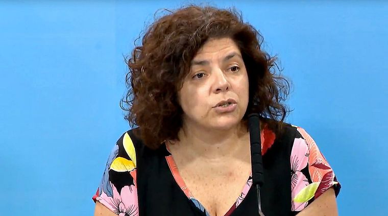 La secretaria de Acceso a la Salud, Carla Vizzotti. Foto: Télam