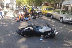 Los accidentes con motos siguen liderando el ranking nacional. Foto: Ministerio de Seguridad
