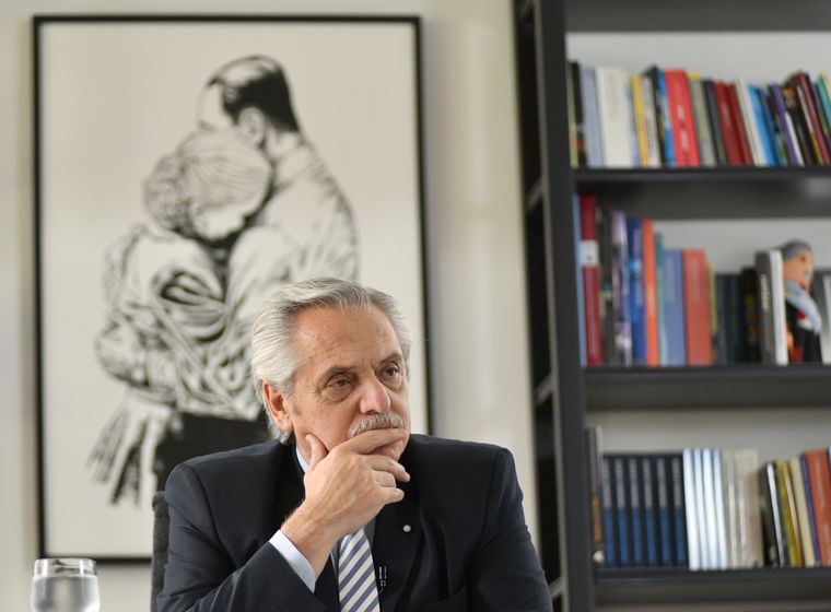 Alberto Fernández dijo que el acuerdo no se firma por resistencia de la Unión Europea Foto: Noticias Argentinas