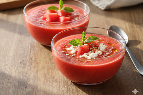 Un plato para disfrutar en verano. Fuente. IA Gemini. Un plato para disfrutar en verano. Fuente. IA Gemini.