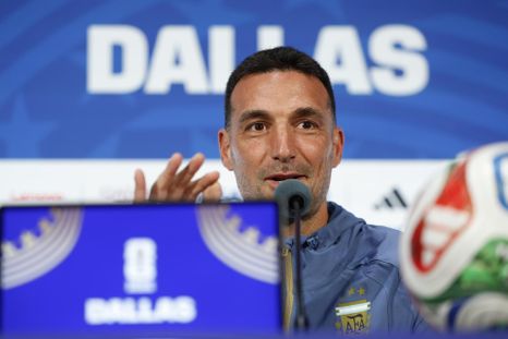 Lionel Scaloni - Conferencia previa a Argentina vs Jordania. Lionel Scaloni - Conferencia previa a Argentina vs Jordania.