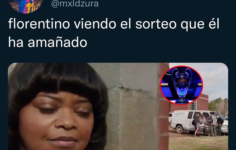 Se sorteó la fase de grupos de la Champions League y las redes se llenaron de memes.