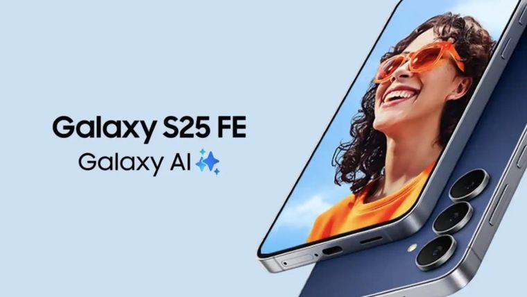El Galaxy S25 FE incorpora batería de 4.900 mAh y carga rápida de 45W. El Galaxy S25 FE incorpora batería de 4.900 mAh y carga rápida de 45W.