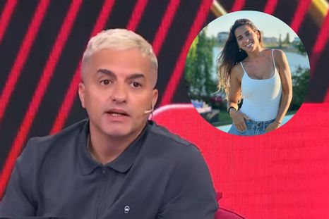 Ángel de Brito se refirió con ironía a la salida de Cinthia Fernández de LAM. Foto: Captura América e Instagram Cinthia Fernández.