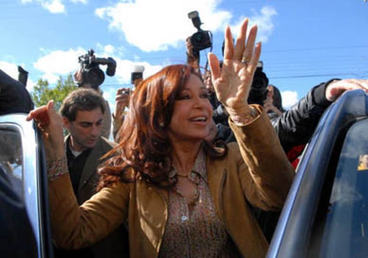 Ganó Cristina con amplia mayoría. Foto: Telam