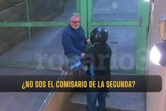 El choque de manos, uno de los primeros indicios para advertir el robo. Foto: Gentileza