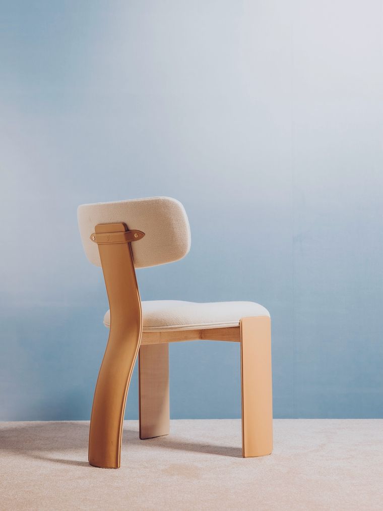 La silla de Cristián Mohaded para Louis Vuitton en la Semana del Diseño 2025 en Milán. La silla de Cristián Mohaded para Louis Vuitton en la Semana del Diseño 2025 en Milán.