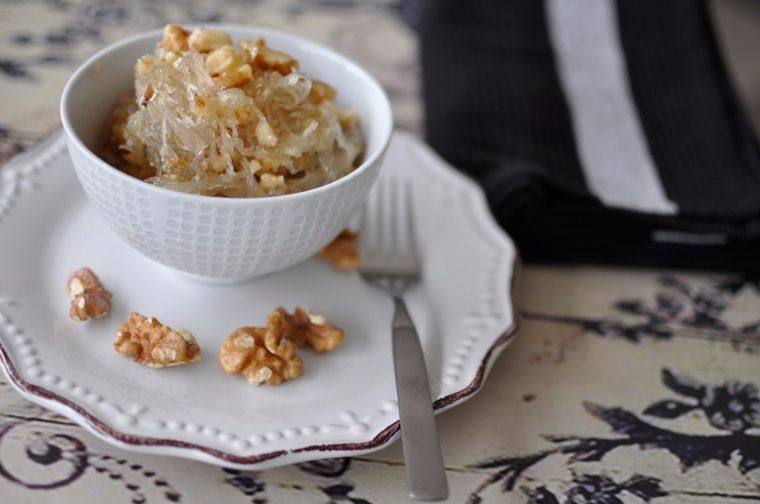 Receta de dulce de alcayota en casa.