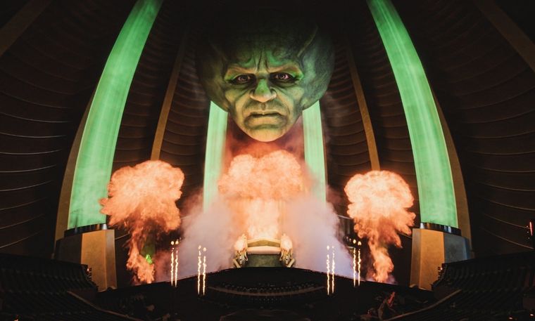 La magia de El Mago de Oz vuelve a maravillar a los espectadores con la nueva versión estrenada recientemente en la Esfera de de Las Vegas. La magia de El Mago de Oz vuelve a maravillar a los espectadores con la nueva versión estrenada recientemente en la Esfera de de Las Vegas.