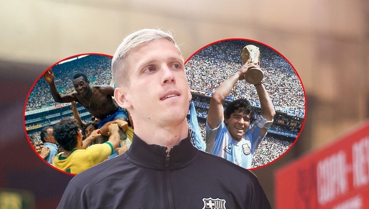 Dani Olmo prefirió a una ex figura del fútbol argentino antes que Pelé o Maradona. Foto: FC Barcelona