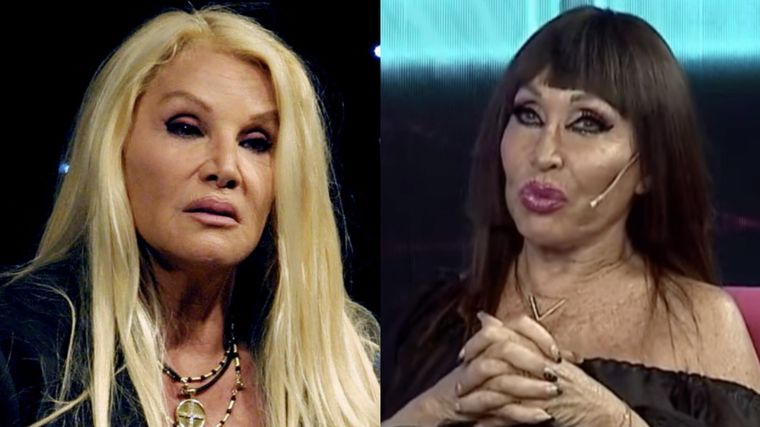 Susana Giménez estaría enojada con Moria Casán.