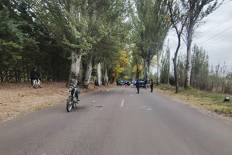 accidente fatal en tunuyan: un motociclista murio tras chocar contra un arbol accidente fatal en tunuyan: un motociclista murio tras chocar contra un arbol