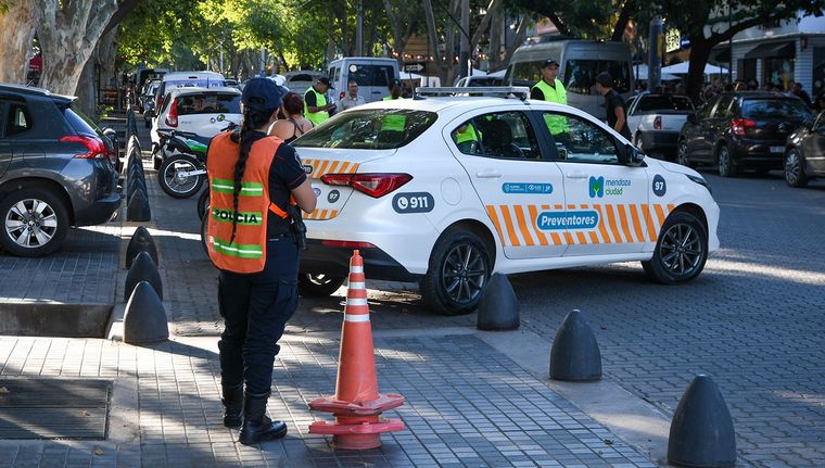 Buscan mejorar la prevención de delitos en la Capital. Foto: Santiago Tagua/MDZ