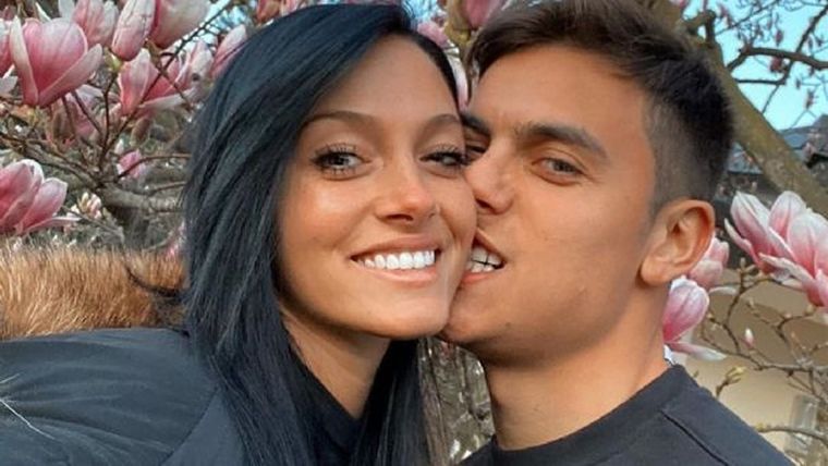 Oriana Sabatini y Paulo Dybala