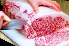 Carne de wagyu, muy cara en Japón. Foto: MStore.