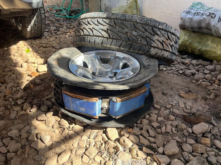 Golpe de Gendarmería en Salta Foto: Gendarmería Nacional