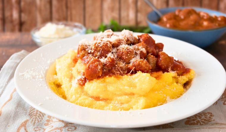Cómo hacer polenta con ragú: consejos y trucos Foto: Shutterstock
