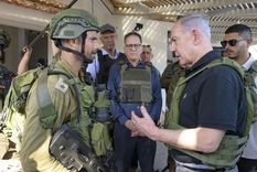 Las tropas de Israel, con Benjamín Netanyahu al frente, iniciaron un alto el fuego. Foto: Efe.